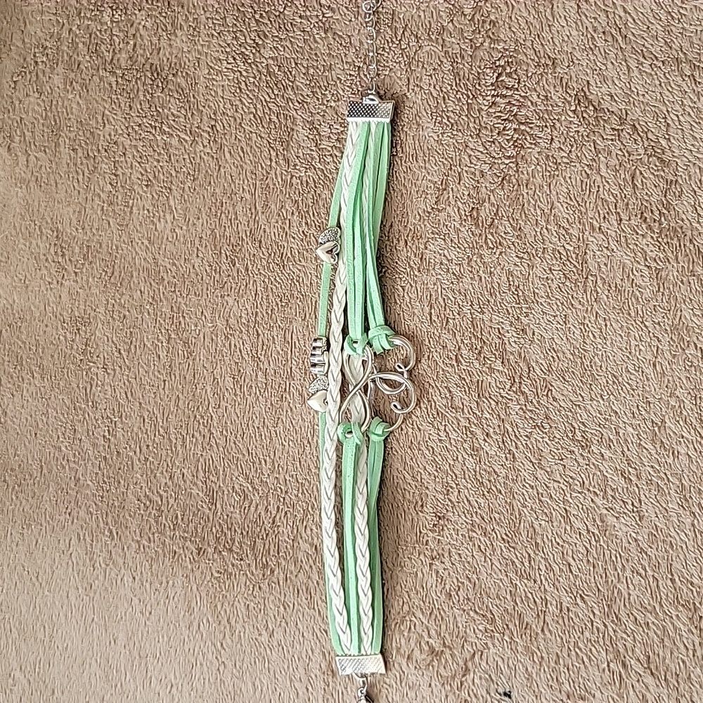 Infinity Love Braided Leather Rope Bracelet